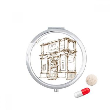 Imagem de Porta-comprimidos, arco de Constantine, Roma Constantine, caixa de armazenamento de remédios