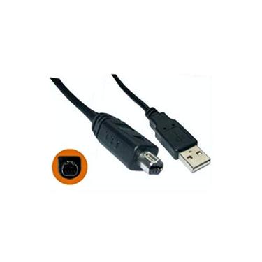 Imagem de Cabo USB para Mini USB - 8 pinos redondo