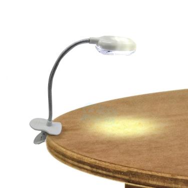 Imagem de Luminária Led Flexivel Clip On Luz Leitura Com