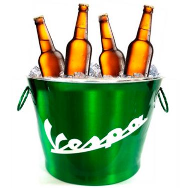Imagem de Balde de Gelo Vespa Verde