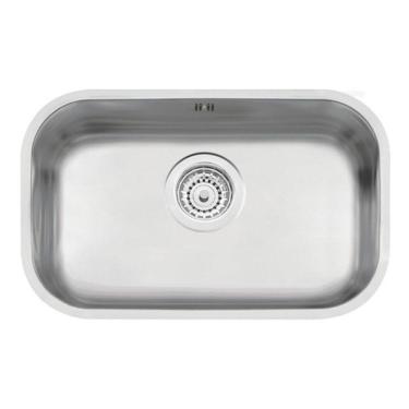 Imagem de Cuba Embutir Tramontina Inox Acetinado 47x30 C/ Escape