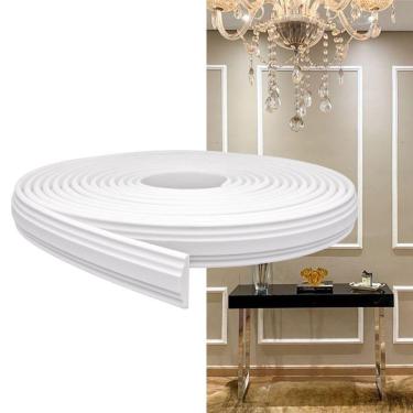 Imagem de Rodameio Boiserie Eva Autocolante 3,8Cm Rm61 6 Metros Meurodapé