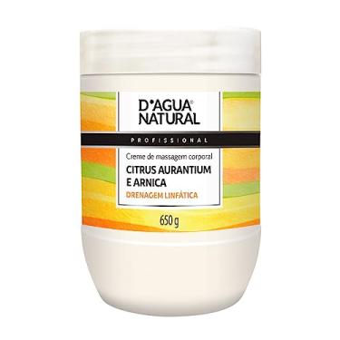 Imagem de D'AGUA NATURAL Creme De Massagem Citrus Aurantium E Arnica D'Agua Natural 650 G