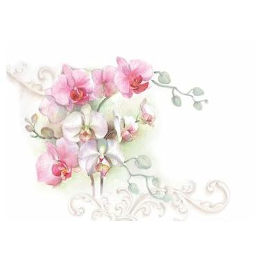 Imagem de Papel para Decoupage Opa Opapel – 2404 – Flor Orquídea II