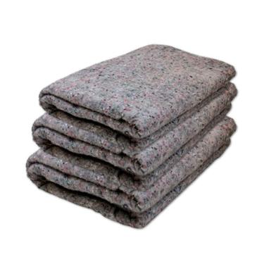 Imagem de Cobertor Para Doação Casal Cinza 160x190cm