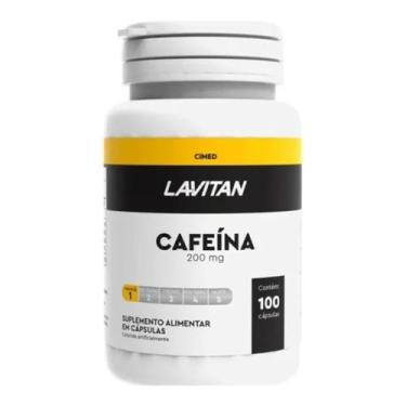 Imagem de Lavitan Cafeina 200Mg 100 Cápsulas - Cimed Consumo