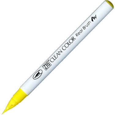 Imagem de CANETA ZIG PEN REAL BRUSH LEMON YELLOW RB 6000AT 051