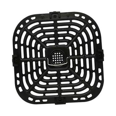 Imagem de Baoblaze Frigideira de substituição Air Fryer, bandeja de placa de crimpagem acessórios para fritadeira de ar, design perfurado antiaderente, fácil de limpar, estilo B
