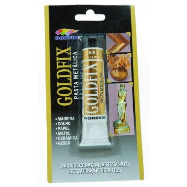 Imagem de Pasta Metálica Goldfix Corfix 20ml Cor Ouro Velho 246