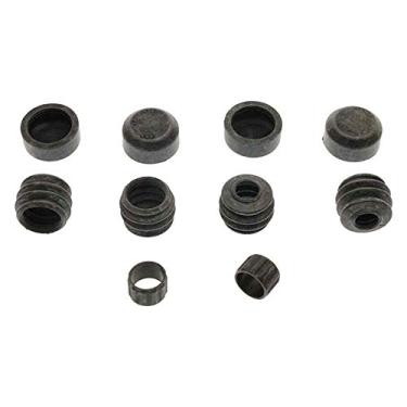 Imagem de ACDelco Kit de buchas de borracha profissional 18K16212 de freio a disco dianteiro com vedações e tampas
