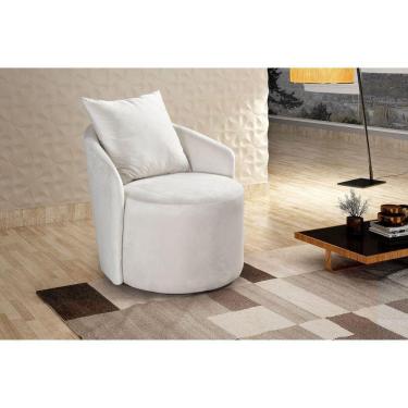 Imagem de Poltrona Decorativa Redonda Califórnia Nude