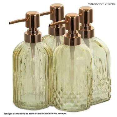 Imagem de Porta Sabonete Líquido Âmbar - Mimo Style