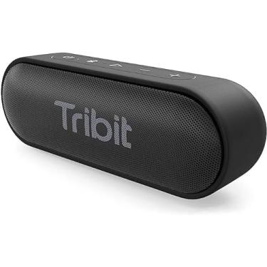 Imagem de Caixa de som Bluetooth portátil Tribit XSound Go com som alto de 16W e baixo mais profundo, 24H Playtime, IPX7 impermeável, Bluetooth 5.0 TWS emparelhamento alto-falante sem fio (Preto)