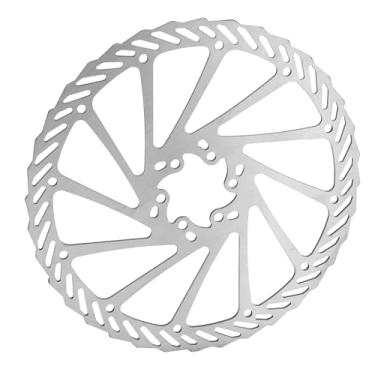 Imagem de Rotor de Freio a Disco de 203 Mm Com Aço de 6 Furos, Fácil Instalação, Peças Duráveis ​​de Bicicleta para Mountain Bikes, Ciclismo