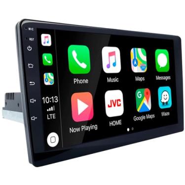 Imagem de H-TECH Central Multimidia 9pol 1Din 2GB 32GB Android 12 Carplay Android Auto