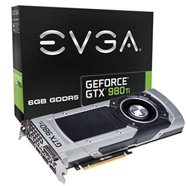 Imagem de EVGA GeForce GTX 980 Ti 6GB GAMING, placa gráfica de resfriamento silencioso 06G-P4-4990-KR