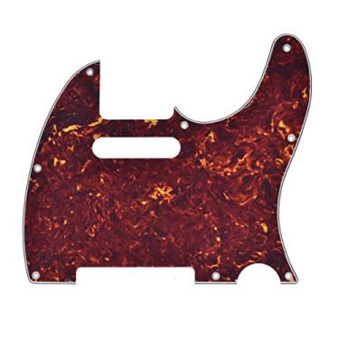 Imagem de Dopro 8 furos Tele Guitar Pickguard Scratch Plate serve nos EUA/Mexican Fender Telecaster Vintage Telecaster