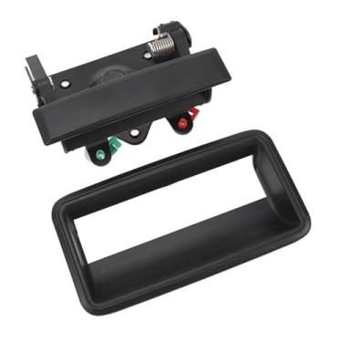 Imagem de Conjunto de Alça de Trava Porta Traseira, Confiável Kit de Maçaneta Porta Traseira Anti Envelhecimento 15991785 Elegante e Resistente para K1500 K3500