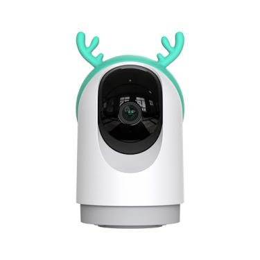 Imagem de Hi by Geonav Câmera Babá Eletrônica Inteligente PTZ, 3MP, Wi-Fi, Sensor Choro e Movimento, Áudio bidirecional, Visão noturna, Compatível com Alexa (Echo Show) e Google Chromecast, HISCPT01B, Branco