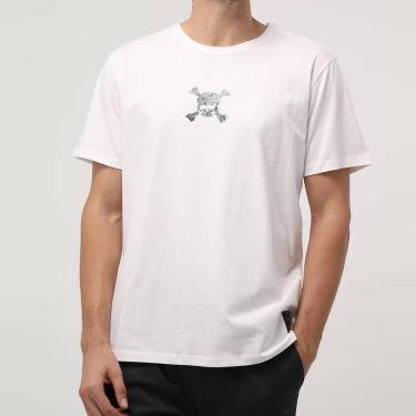 Imagem de Camiseta Oakley Skull Back Off White-Masculino