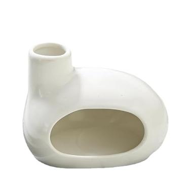 Imagem de Porta-queimador de incenso 3 em 1, porta-incenso de Palo Santo Porta-incenso de Chimeneas Porta-incenso de cerâmica, ideal para palitos de Palo Santo, pacotes de cedro de sálvia e incenso de cone para