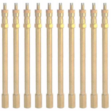 Imagem de 10 Prolongador Extensão Rígida Metal 125mm Bico De Roda