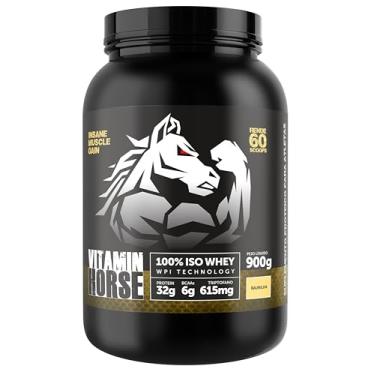 Imagem de Whey Protein Gold Horse 100% Isolado 900g (900g, Baunilha)