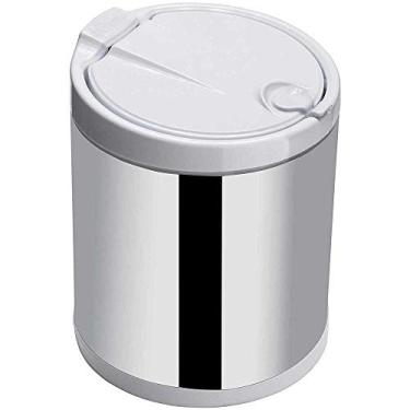 Imagem de Lixeira 2,5 L Pia Inox com Tampa Click