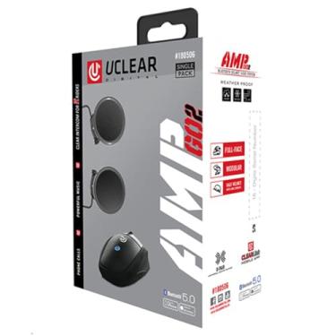 Imagem de UClear Sistema de comunicação de capacete digital AMP GO2 Bluetooth (kit único)