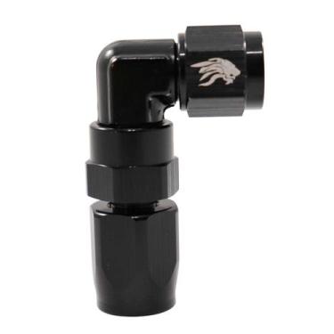 Imagem de Conexão Curta 6AN/AN6 90 para Aeroquip All Black - Cód.7797 - ASLLAN