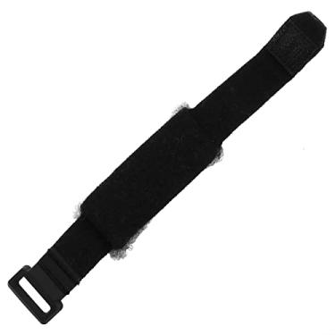 Imagem de E-outstanding Amortecedor de cordas de violão, silenciador, silenciador, redutor de ruído, redutor de ruído, fita de base de ukulele para baixo para guitarra universal, faixa de silenciamento, preto