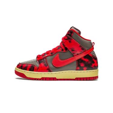 Imagem de Nike Dunk High 1985 - Summit Branco/Barely Rose/University Red, Manteiga marrom vermelha, 41