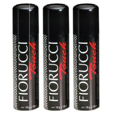 Imagem de Fiorucci Touch Kit - 3 Desodorantes Aerossóis, Kit
