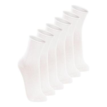 Imagem de Kit 6 Pares de Meias sem Punho Cano Médio Lupo 4421-001 - Genérico, Br