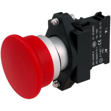 Imagem de Botão Cogumelo Modular Vermelho 1NF Impulso 3SB6130-1BC20-1CA0 - Siemens