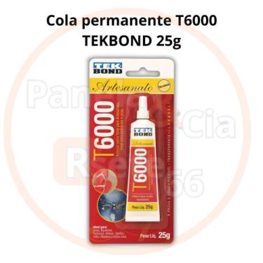 Imagem de Cola permanente artesanato T6000 TEKBOND 25g - Multiuso