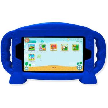 Imagem de Capa Infantil Tablet Positivo Twist Tab T770 Case - Popshope, Azul