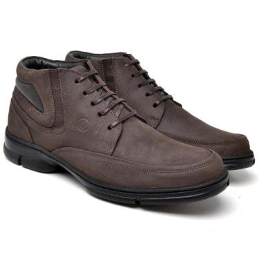 Imagem de Bota Anatomic Gel 7898 Rustico T. Moro Masculino, 39, Marrom