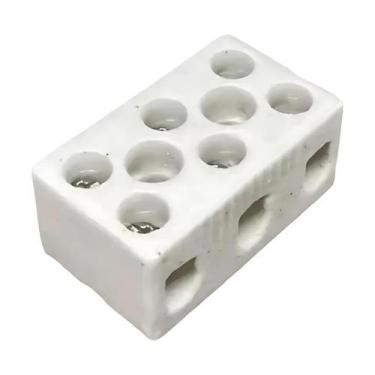Imagem de Conector De Porcelana Cerâmica Chuveiro Tripolar10mm - Bestfer