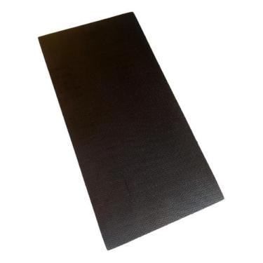 Imagem de Colchonete Eva Tapete Yoga Fit Exercícios 100x50x1cm10mm Preto - Tatam