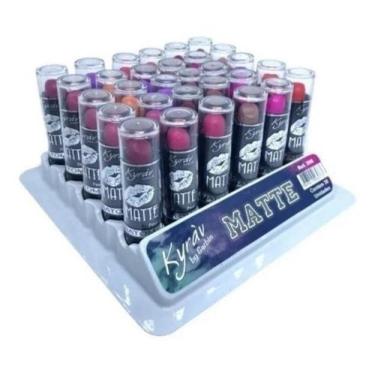 Imagem de Batom Matte kit/10unid kyrav val01/27 Box Display atacado revenda