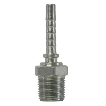Imagem de Terminal Macho Fixo Rosca 1/2 para Mangueira 1/4" NPT - Belenus