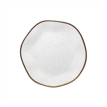 Imagem de Jogo De Pratos Sobremesa Em Porcelana Ryo Com 6 Peças 21,5cm Oxford Maresia