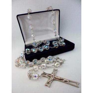 Imagem de Terço cristal tcheco jablonex furta cor 12mm - níquel free - armazem