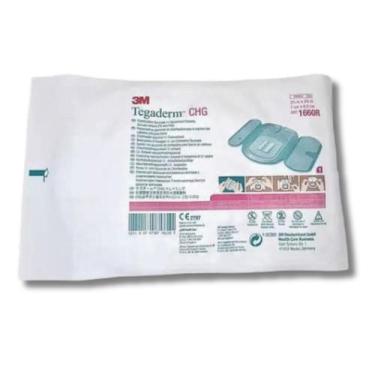 Imagem de Curativo Tegaderm Chg com Gluconato de Clorexidina 1 Unidade 7,0cm x 8