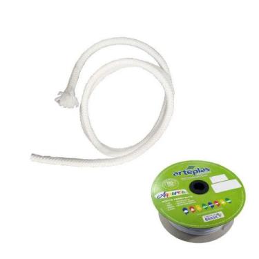 Imagem de Corda Eco Trancada Arteplas 10mm Branca 113m - ARTEPLAS/FIBRAFIX