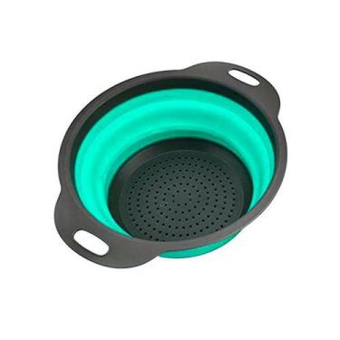 Imagem de Escorredor De Silicone 20 x 25CM - KC47018 - Blessed, Azul