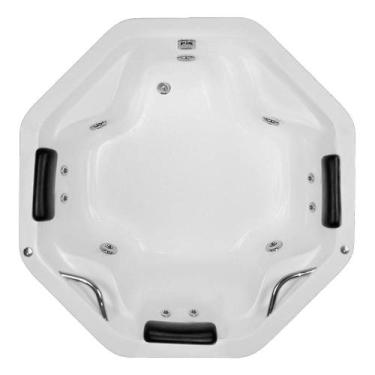 Imagem de Banheira Redonda Montes Claros COMPLETA com hidro - Brasil Banheiras, 