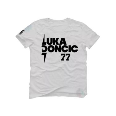Imagem de Camiseta Luka Doncic Basquete Camisa Dallas Maverickss - Loja White Ma