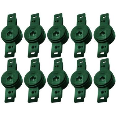 Imagem de Tomada P/ Rede de Internet RJ 45 Sem Placa Prata Radial c/10